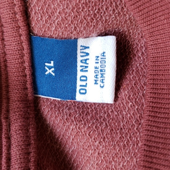 Old Navy XL Long-Sleeve Midi Sweatshirt Shift Dress - Picture 7 of 8